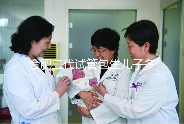 合肥三代試管包生兒子多少錢看啥病,特殊人群領(lǐng)補貼省不少