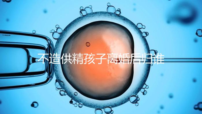 不造供精孩子離婚后歸誰，撫養(yǎng)權(quán)爭(zhēng)奪戰(zhàn)法院一般這么判