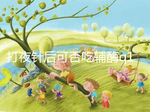 打夜針后可否吃輔酶q10答案在這，作用大且不會提前排卵