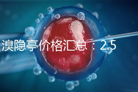 溴隱亭價格匯總:2.5mg*30片一盒的價格分析
