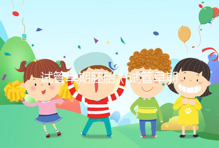 試管早期胚胎（試管早期胚胎是指什么時(shí)期）