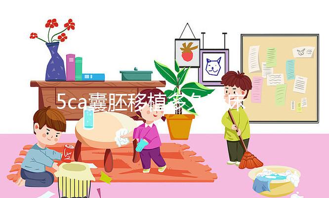 5ca囊胚移植多久著床、有何反應(yīng)答案來了，第8天白板要警惕