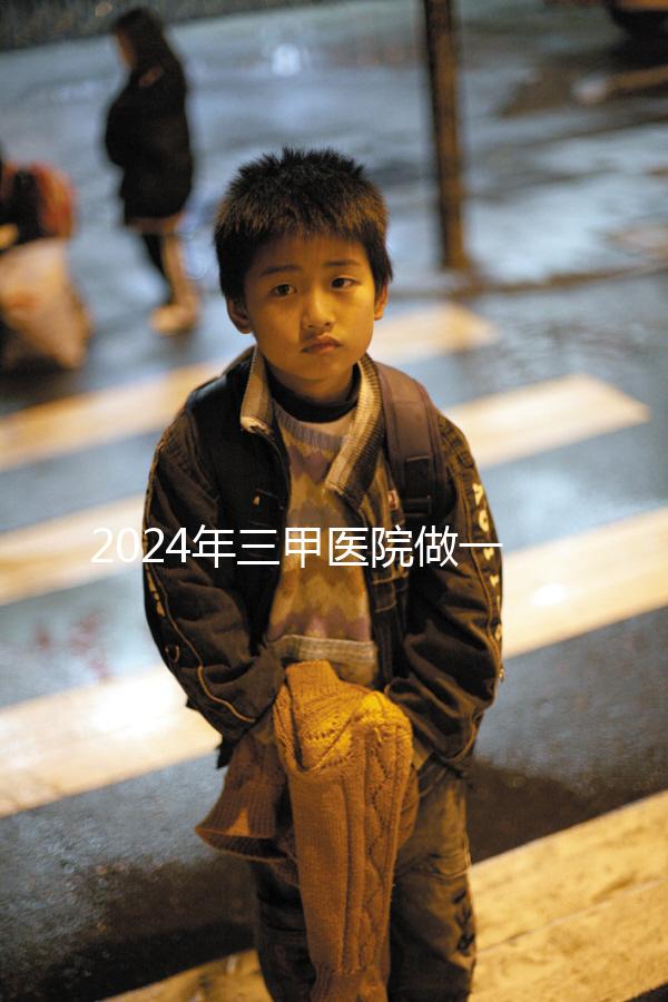 2024年三甲醫院做一次試管嬰兒需要多少錢？