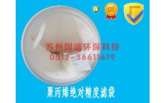 聚丙烯絕對(duì)精度濾袋 蘇州國濾環(huán)?？萍嫉木G色衛(wèi)士